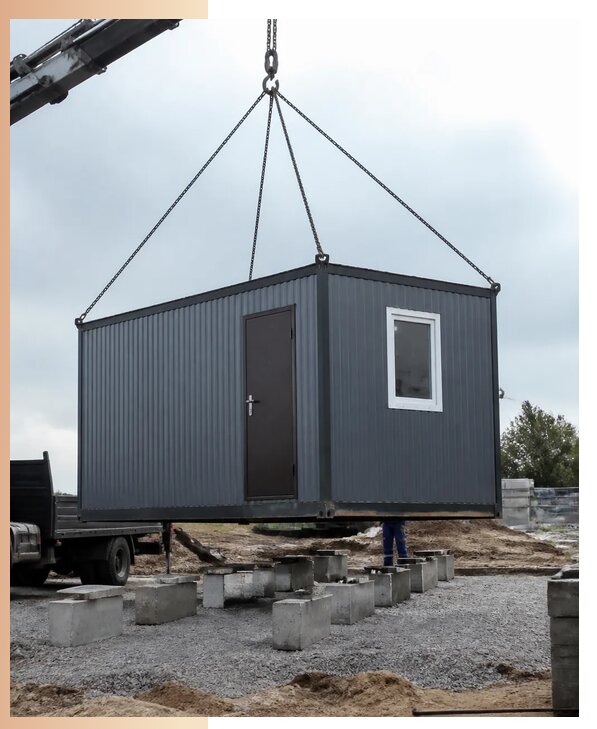 Установка бытовок под ключ в Кунгуре быстро и надежно
